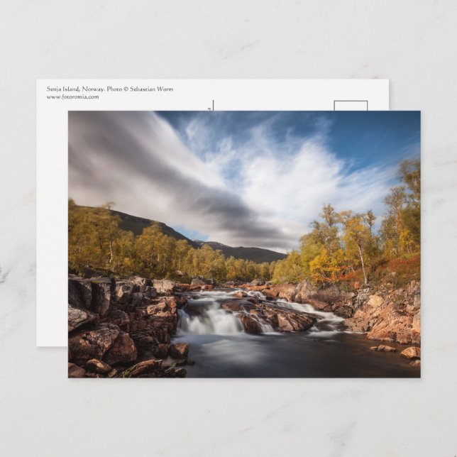 Scandinavia Landscape Photo Postcard (Front/Back)