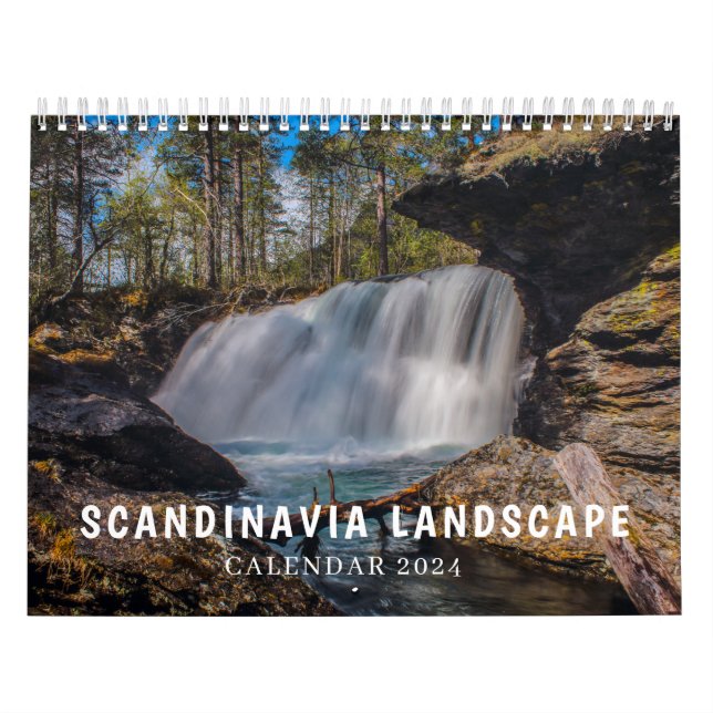 Scandinavia Landscapes Calendar  2024  (Cover)