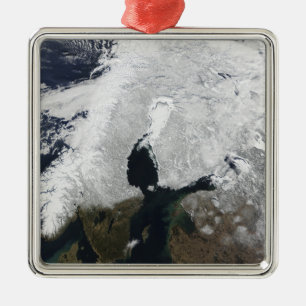 Scandinavia Metal Tree Decoration