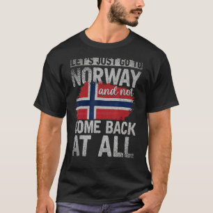 Scandinavia Norwegian Flag Nordic Country   Norway T-Shirt