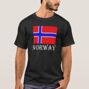 Scandinavia Norwegian Flag Nordic Country Norway T-Shirt