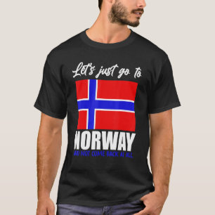 Scandinavia   Norwegian Flag Nordic Country Norway T-Shirt