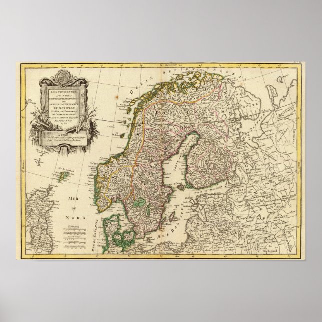 Scandinavia Poster (Front)