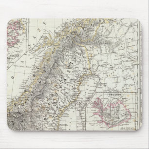 Scandinavia, Sweden, Norway Mouse Mat