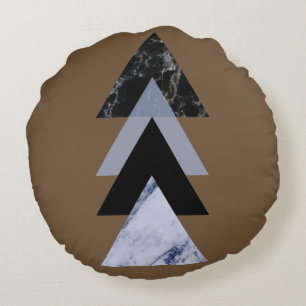 Scandinavian Abstract #883 Round Cushion