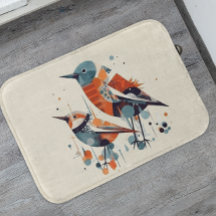 Scandinavian Abstract Birds, customisable