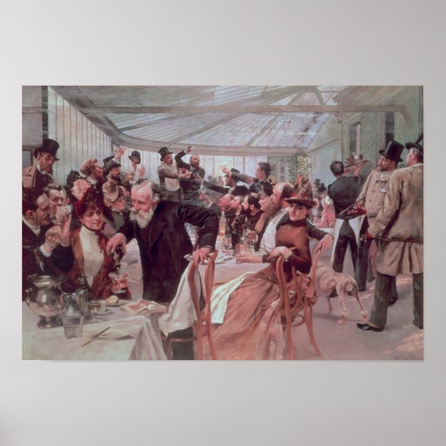 Scandinavian Artist's Luncheon Poster (Front)