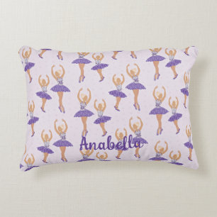Scandinavian Ballet Ballerina Custom Decorative Cushion