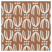 Scandinavian boho brown lines 