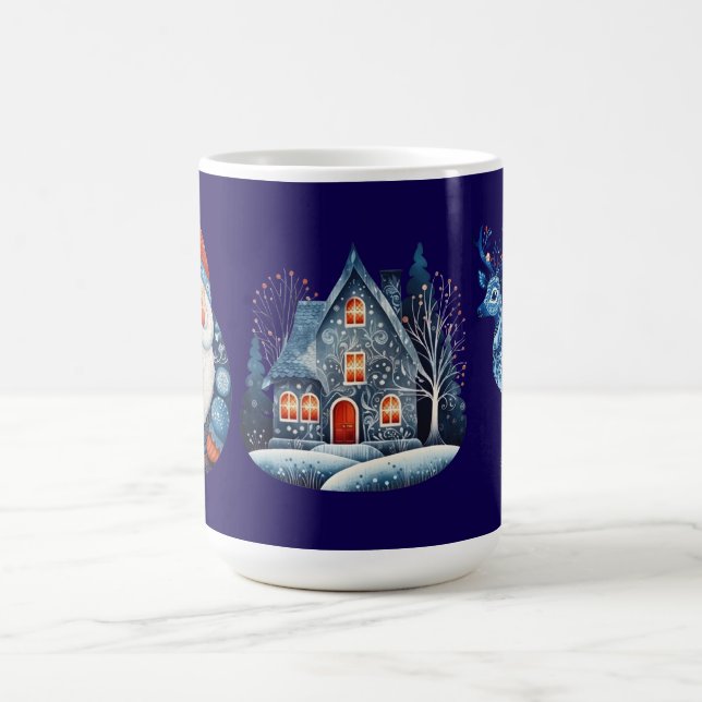 Scandinavian Christmas  Coffee Mug (Center)