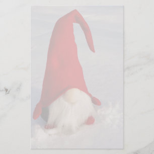 Scandinavian Christmas Gnome Stationery