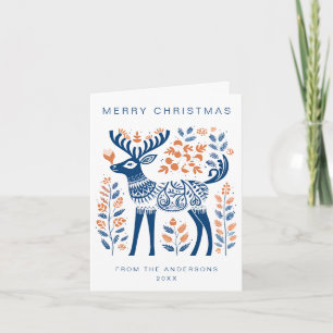 Scandinavian Christmas Holiday Card