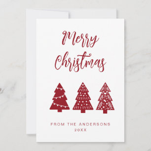 Scandinavian Christmas Holiday Card