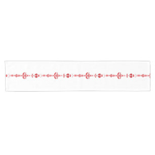Scandinavian Christmas Pattern Table Runner