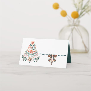 Scandinavian Christmas Place Card
