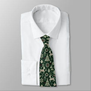 Scandinavian Christmas Time Tie