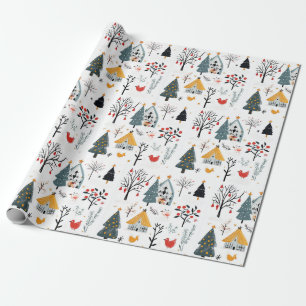 Scandinavian Christmas   Wrapping Paper
