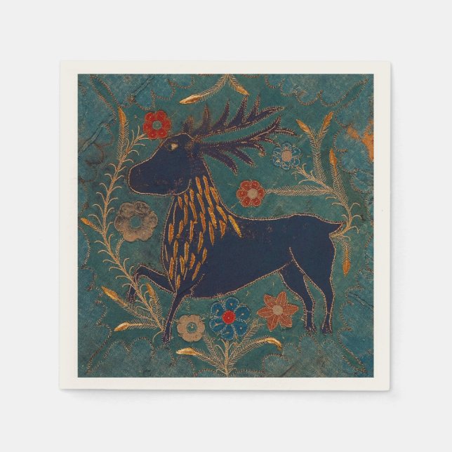 Scandinavian Deer Napkin (Front)
