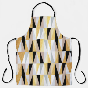 scandinavian design triangles seamless pattern vin apron