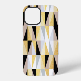 scandinavian design triangles seamless pattern vin iPhone 12 case