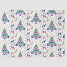 Scandinavian Folk Art Christmas Trees & Dala Horse