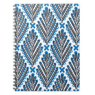 Scandinavian Folk Art: Floral Retro Design Notebook
