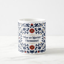 Scandinavian Folk Art Mother's Day Coffee Mug