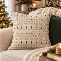 Scandinavian Folk Christmas Trees  Florals 