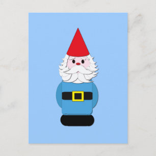 Scandinavian Gnome Postcard