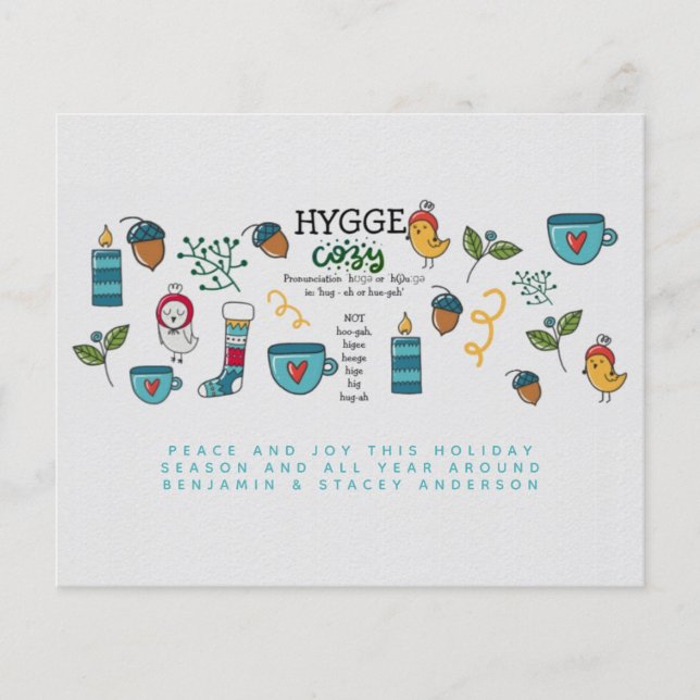 Scandinavian HYGGE Meaning COZY - Year In Review (Front)