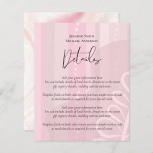 Scandinavian Japandi Modern Abstract Wedding