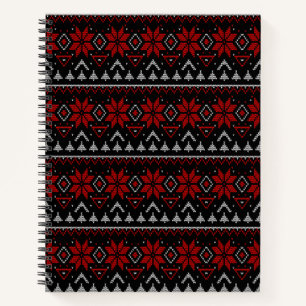 Scandinavian, knitting notebook