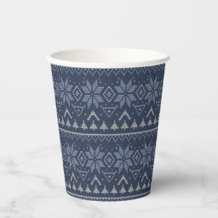 Scandinavian, knitting paper cups