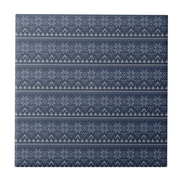 Scandinavian, knitting tile (Front)
