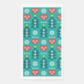 Scandinavian Merry Christmas Napkin