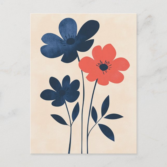 Scandinavian Minimalist #161 Postcard (Front)