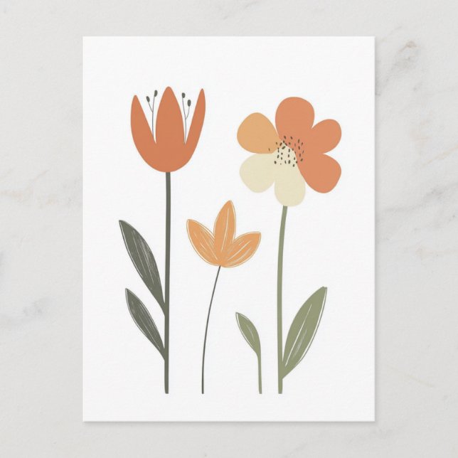 Scandinavian Minimalist #173 Postcard (Front)