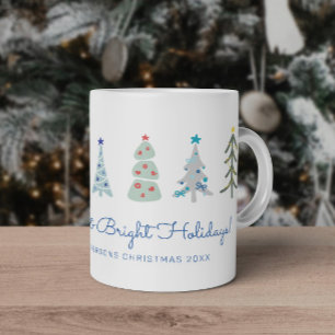 Scandinavian Minimalist Christmas trees Coffee Mug