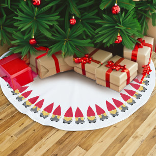 Scandinavian Nisse Folk Brushed Polyester Tree Skirt