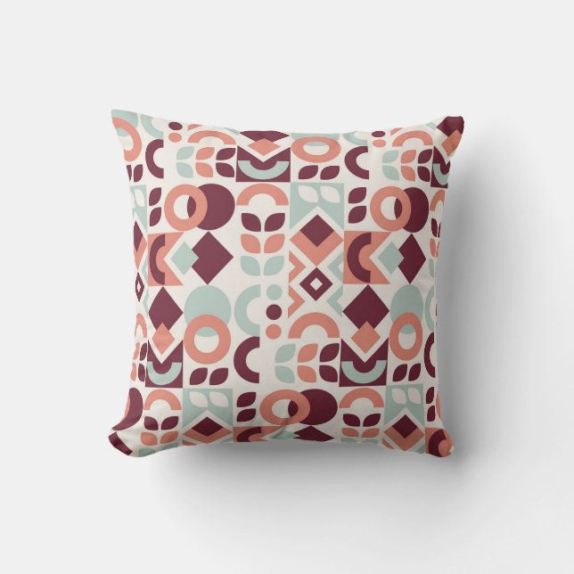 Scandinavian pattern design. Simple modern retro b Cushion (Front)