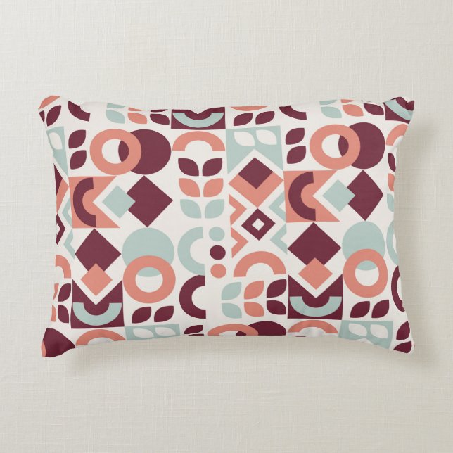 Scandinavian pattern design. Simple modern retro b Decorative Cushion (Front)