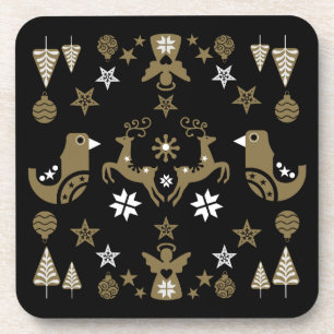 Scandinavian Seasonal Luxury Decor Coaster