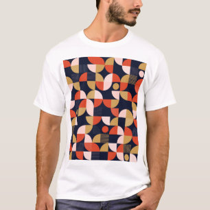 Scandinavian Simple Shapes Geometry Artwork Poster T-Shirt