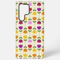 Scandinavian Style Colourful on Crm Flower Pattern