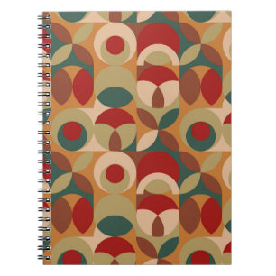Scandinavian Style Geometry Minimal Artwork Notebook