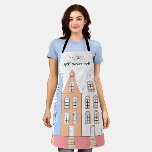 Scandinavian style Minimalism Pastel Colours Apron