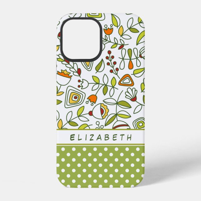Scandinavian summer iPhone case (Back)