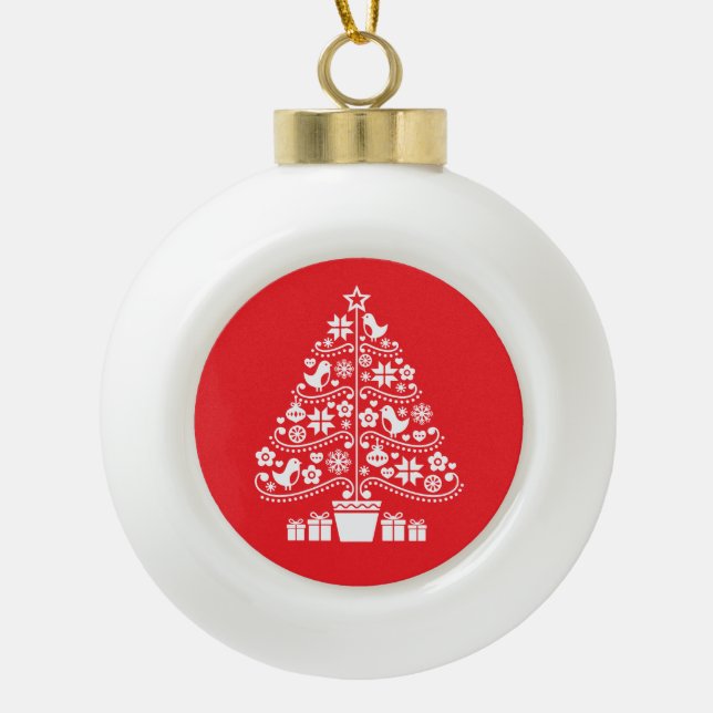 Scandinavian Traditional Christmas Decorations (Front)