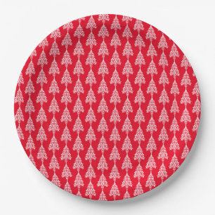 Scandinavian traditional Christmas Decorations Paper Plate