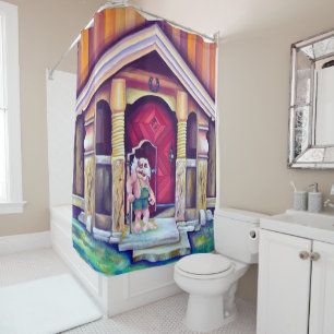 Scandinavian Troll - Equinus Shower Curtain